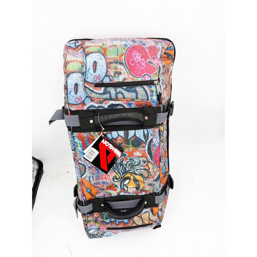 Athalon Duffel Bag Graffiti Print Style 232 NWT *read** - Picture 2 of 7